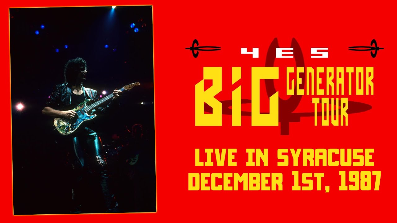 Yes - Live In Syracuse - December 1st, 1987