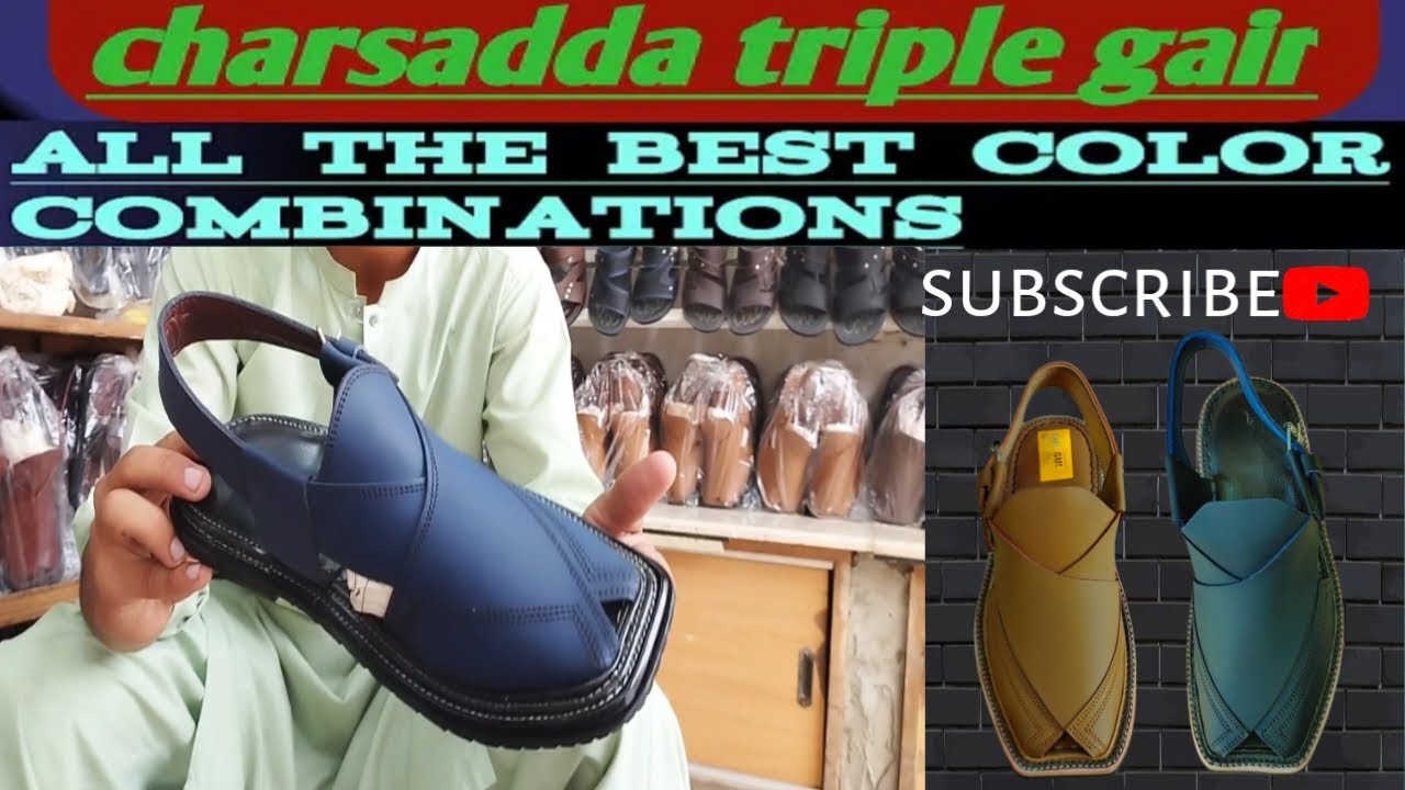 Peshawari | Charsadda chappal | Hand Made Cow leather