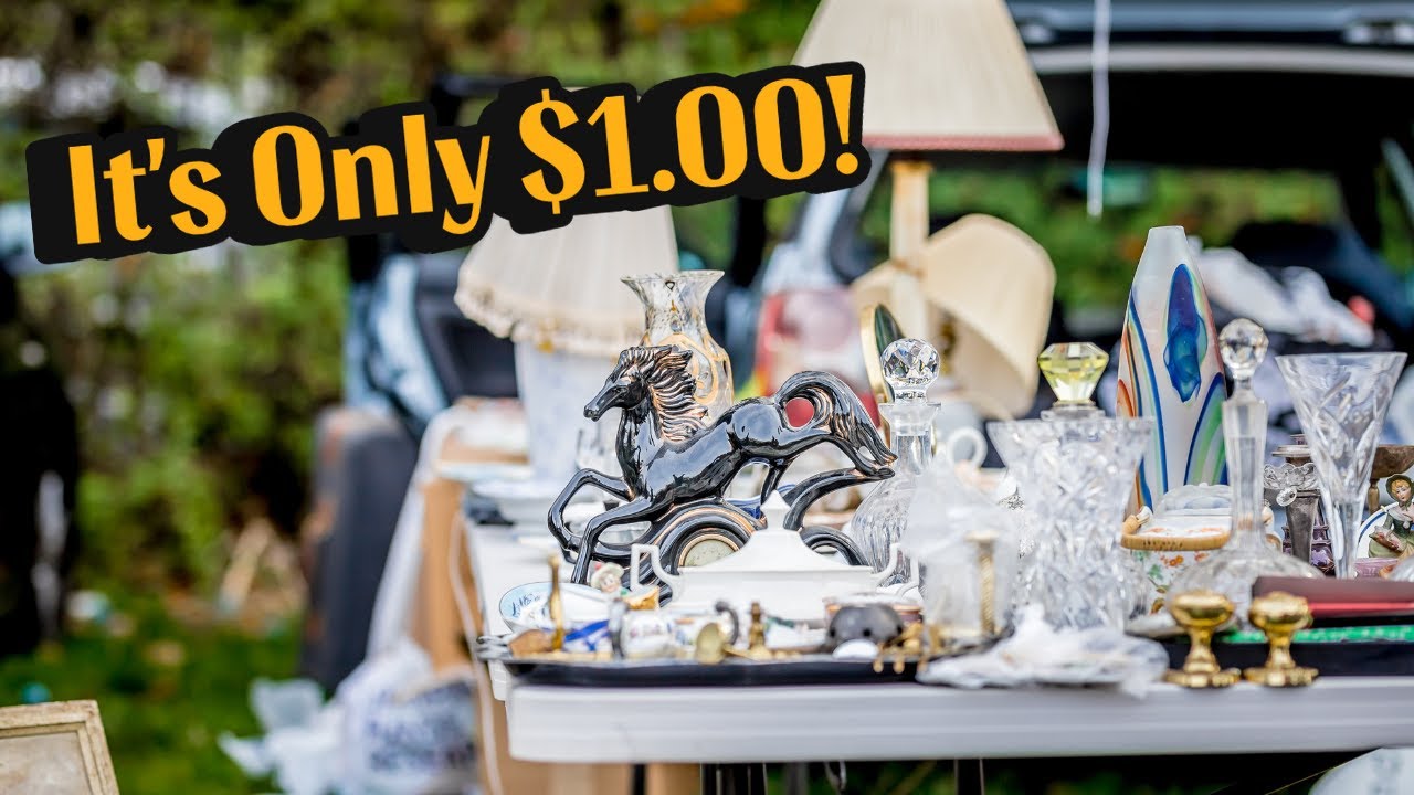 Making Money As A Reseller - The Flea Market Way