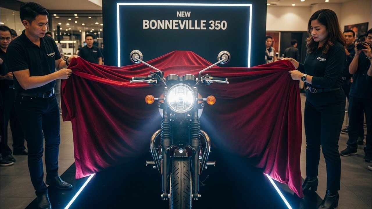 Новый Triumph Bonneville 350 2026 года – возрождение легенды с потрясающей мощностью и классическ...