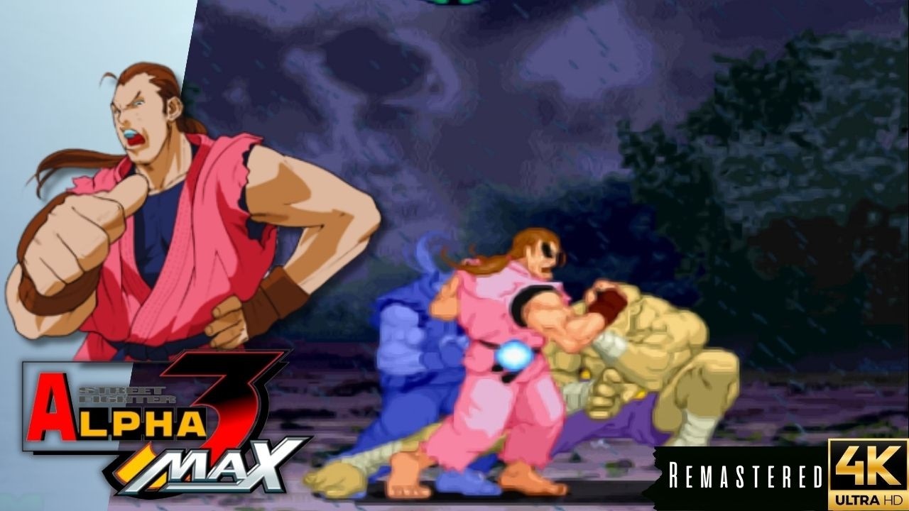 Street Fighter Alpha 3 Max - Dan (Arcade / 2006) 4K 60FPS