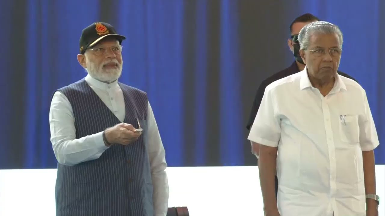 PM Modi unveils new ensign of the Indian Navy