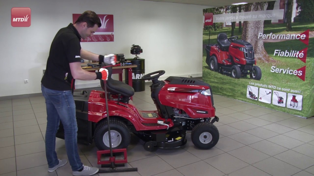 MTD Conseils d'experts : Entretien et hivernage d'une autoportée