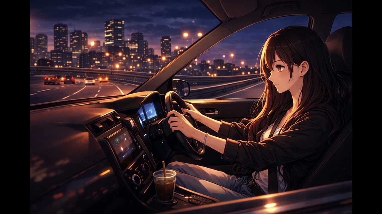 ひとり首都高、エモな夜｜lo-fi drive 【#作業用BGM #ドライブBGM】