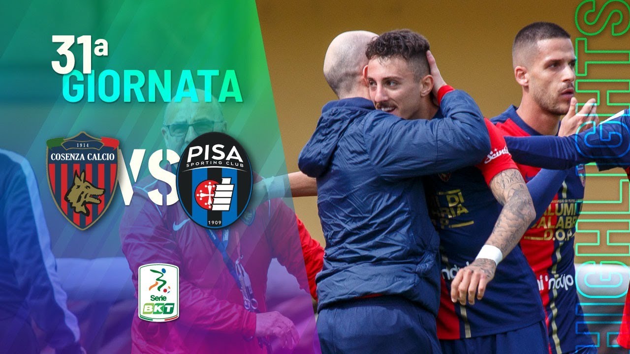HIGHLIGHTS | Cosenza vs Pisa (1-0) - SERIE BKT