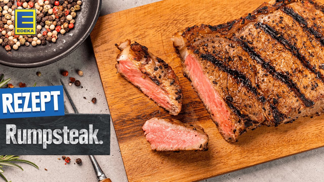 Rumpsteak grillen | Saftiges Steak Rezept mit Limetten-Kaffeebohnen-Rub