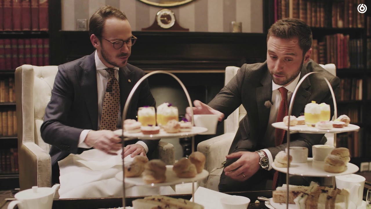 Måns Zelmerlöw och Alexander Wiberg på Chevaleresk teprovning i London!