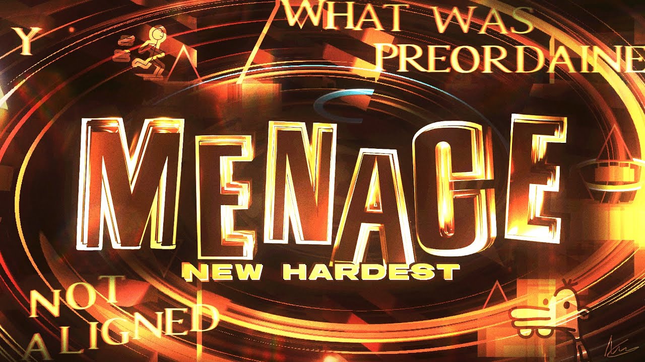(NEW HARDEST) MENACE 100% by Arraegen // TOP 12 EXTREME DEMON