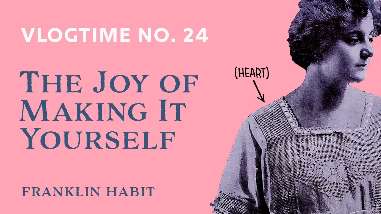 Episode 24: Franklin Habit's Needlework Vlog, In Which I Conquer Filet Crochet