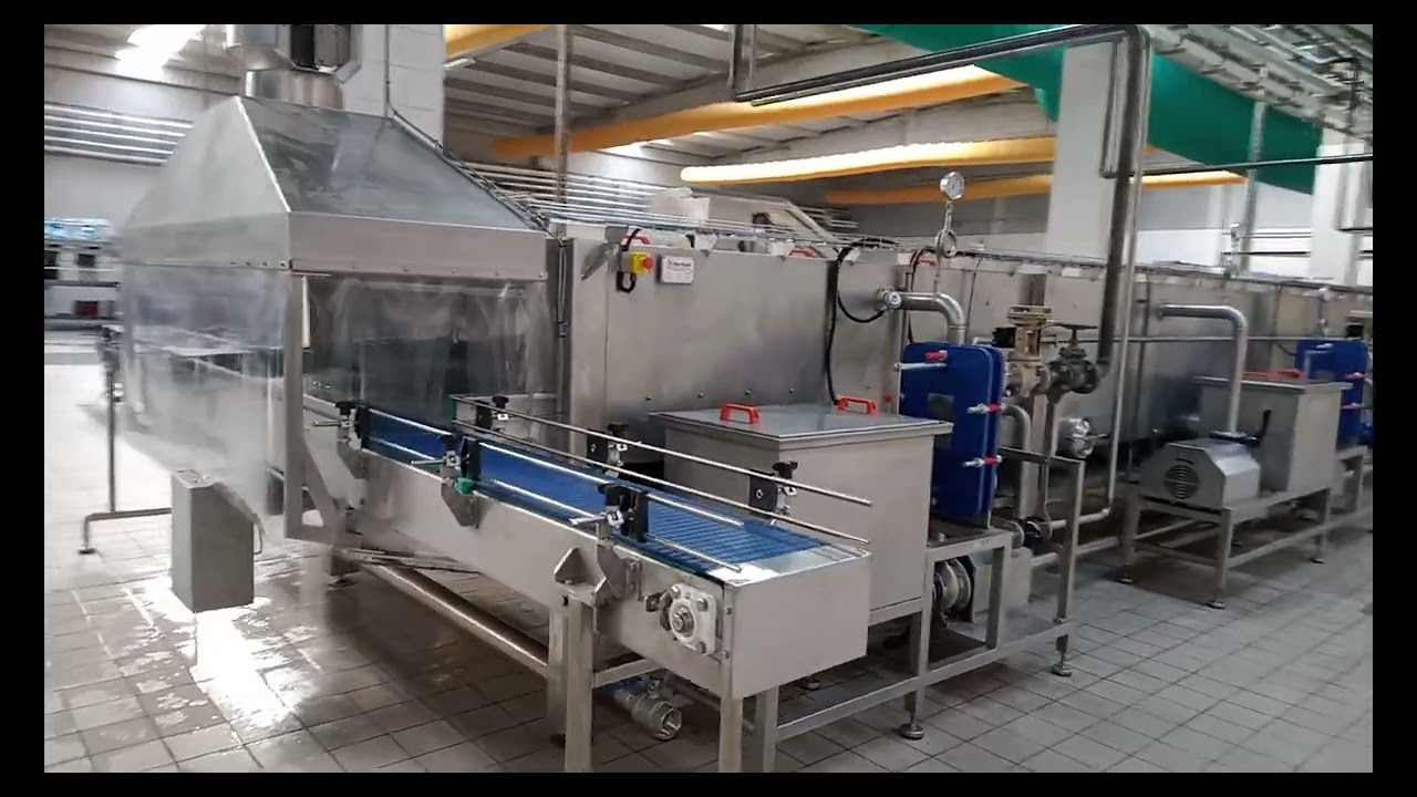 Past&ouml;rize Soğutma T&uuml;neli / Pasteurization Cooling Tunnel KURTSAN