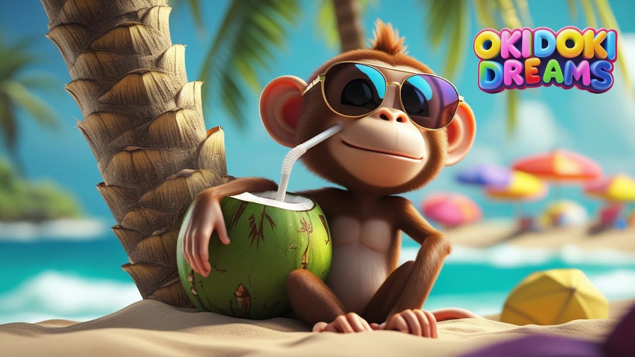 🍌 Tito el Monito Travieso | Aprende Jugando en la Selva