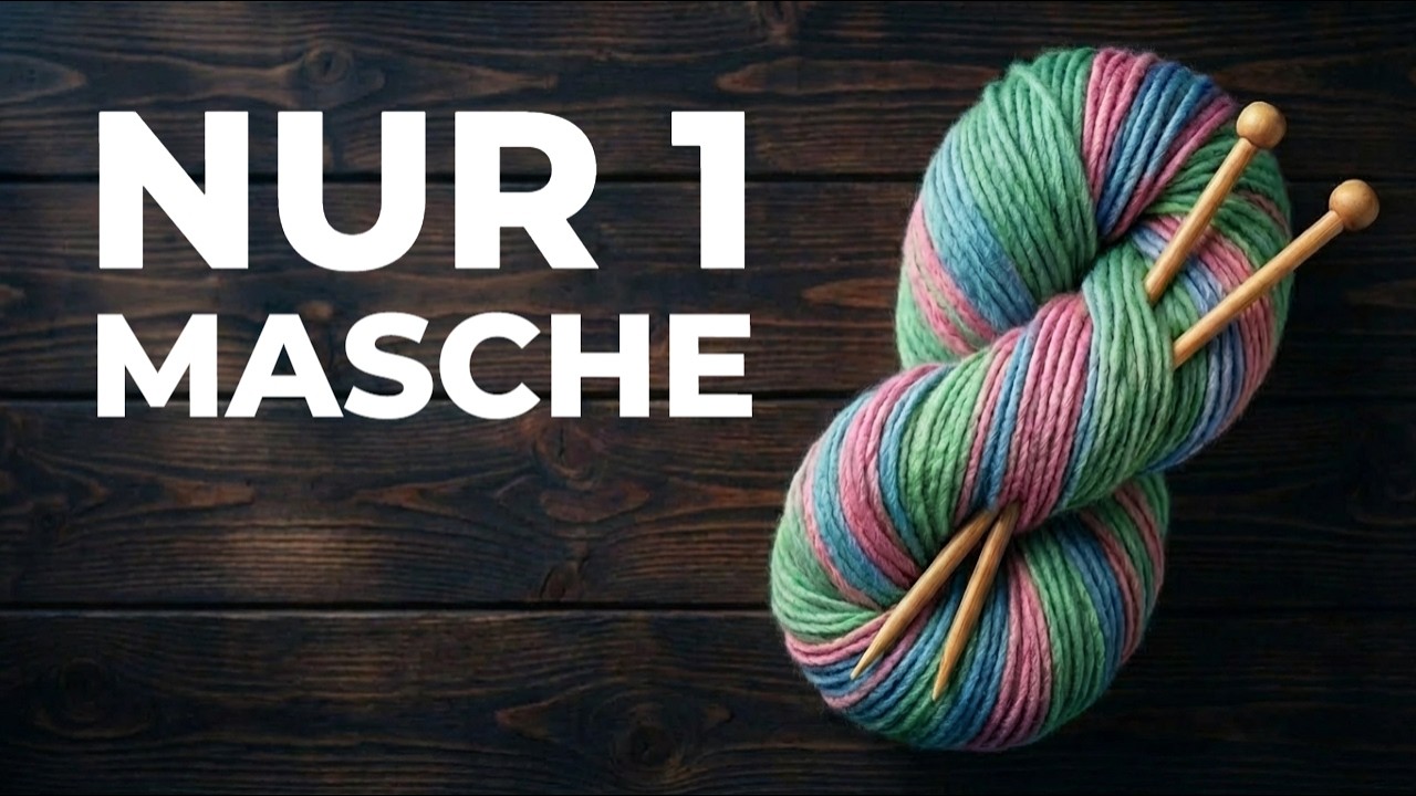 WOW! Sehen Sie, wie einfach man stricken kann!