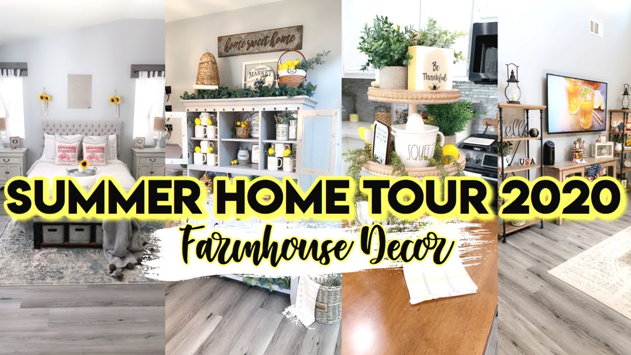 SUMMER HOME TOUR 2020 | FARMHOUSE DECOR | HOUSE TOUR