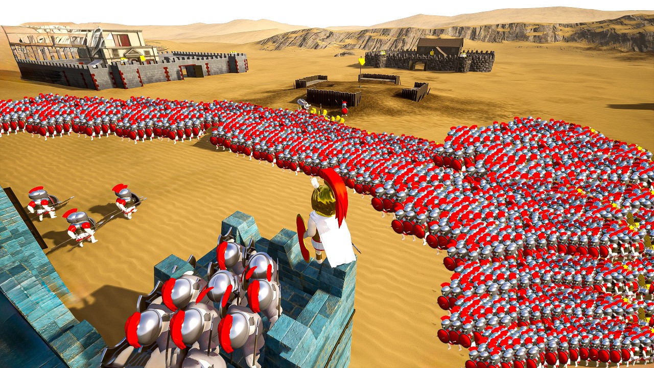 300 SPARTANS Conquer 3 CASTLES - Shieldwall