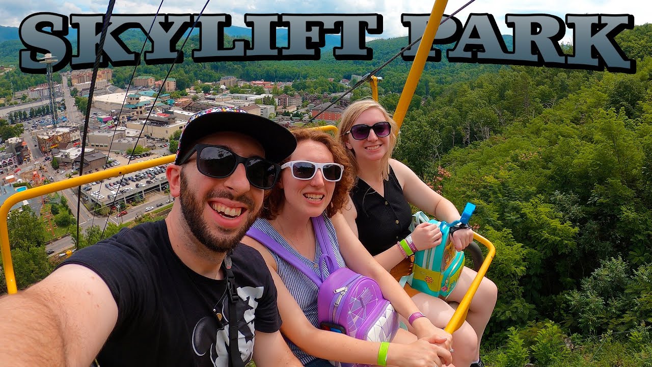 VLOG: SkyLift Park 2022! The Longest Cable Bridge in the USA! | Gatlinburg, TN | #SkyLiftPark