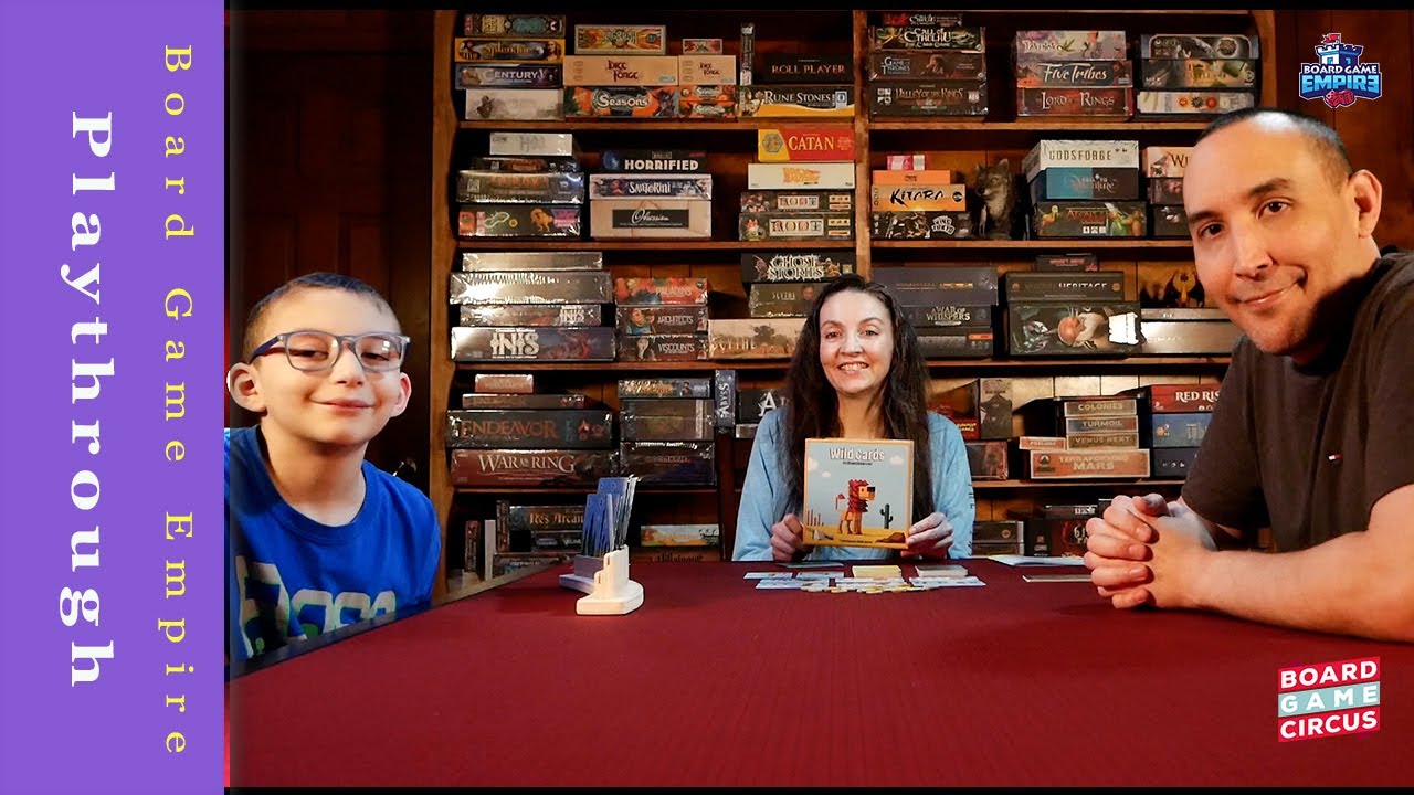 Wild Cards Playthrough - Board Game Circus