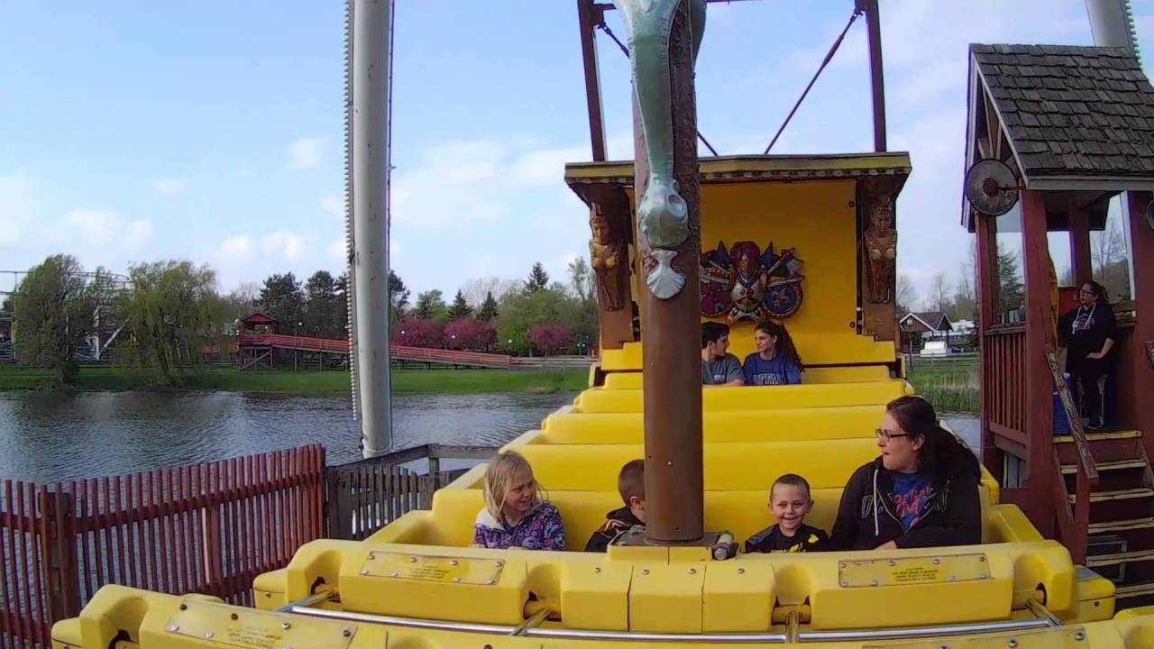 Darien Lake's Pirate on ride POV