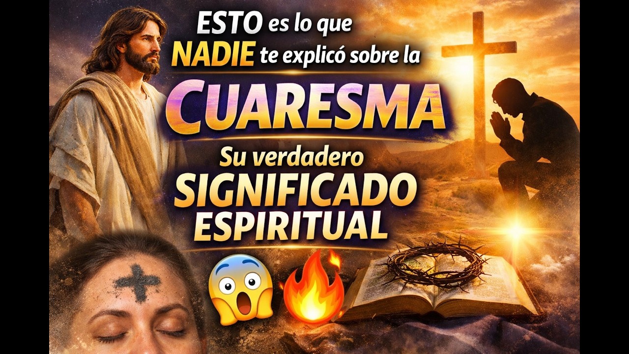 ¿Qué es realmente la Cuaresma? El significado que tocará tu corazón ❤️