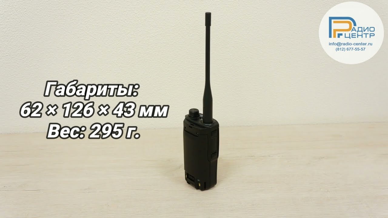 Racio R820 - обзор двухдиапазонной радиостанции IP68 | Радиоцентр