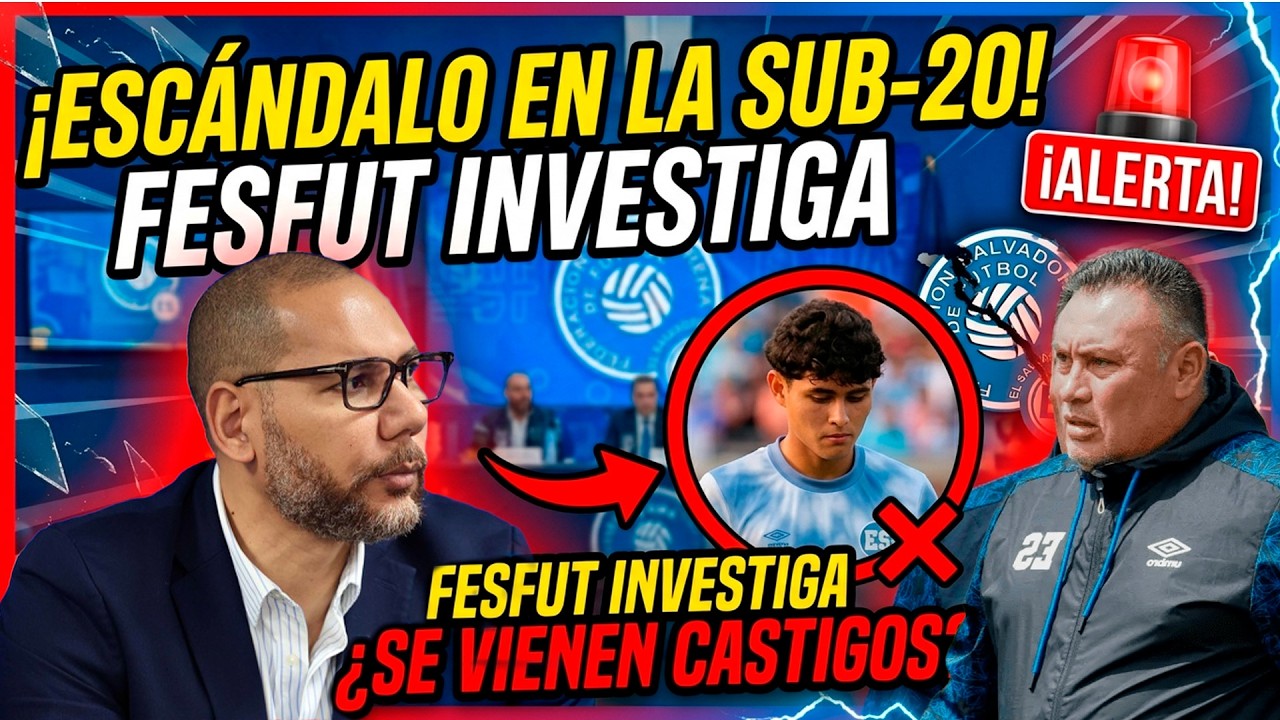 ¡Escándalo en la Selecta Sub-20! FESFUT prepara sanciones fuertes | ¿Qué paso realmente?