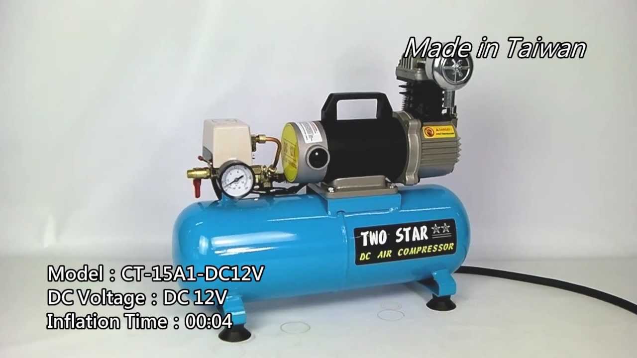 DC 12V Air Compressor for Car_Test Model:CT-15A1-DC12V