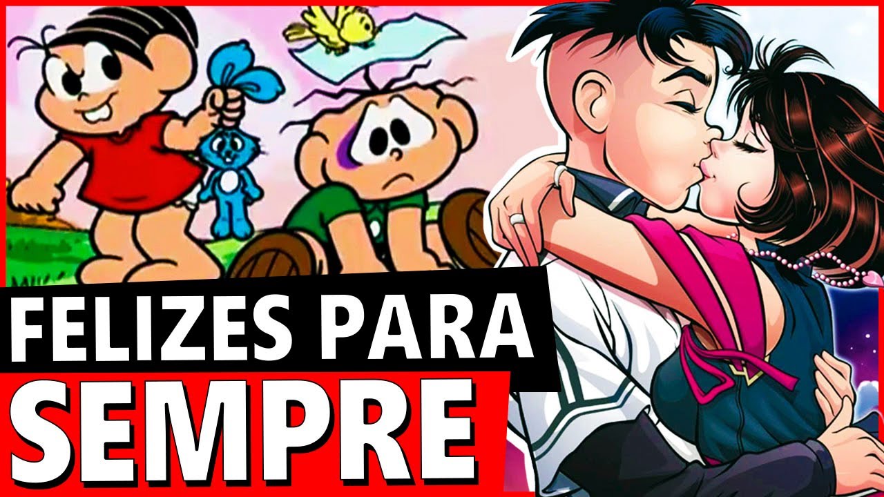 Como a Mônica e o Cebolinha começaram a namorar?