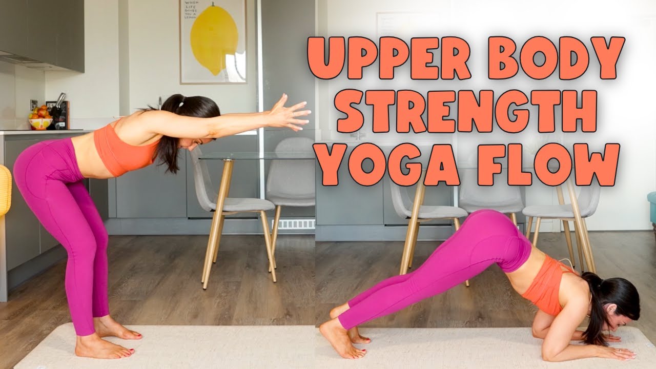 30min upper body strength yoga flow 💪