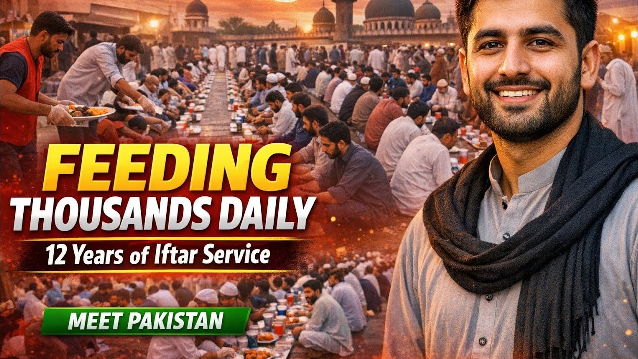 رمضان کی برکتیں بانٹتا پشاور کا نوجوان — 12 سال سے ہزاروں لوگوں کے لیے روزانہ افطاری کا اہتمام