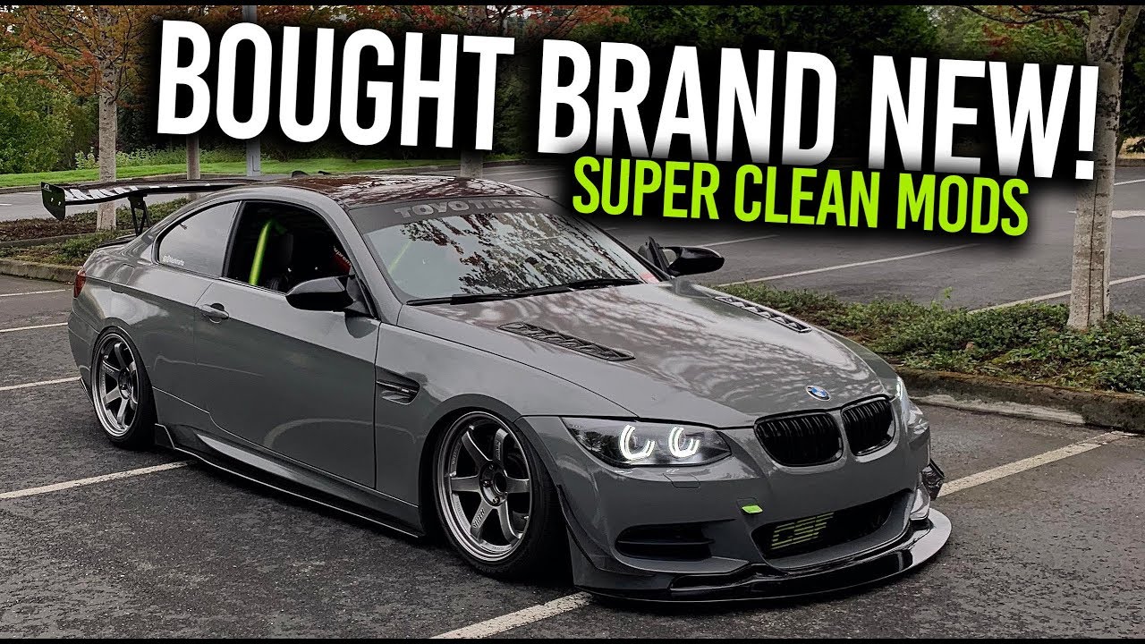 E92 335i Машимархо с датчиками и крыльями M3