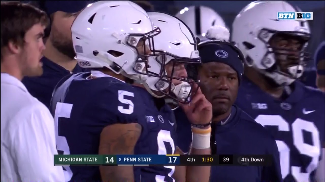 10/13/2018 - Michigan State 21 Penn State 17