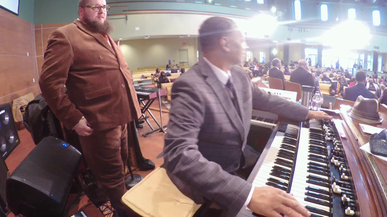 Glenn Hall on organ - 
