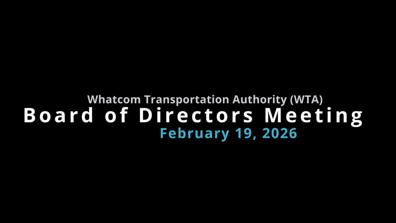 WTA Board of Directors Meeting 2/19/2026