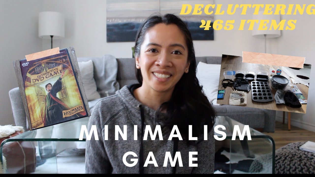 DECLUTTERING | Decluttering 465 Items | Minimalism Game