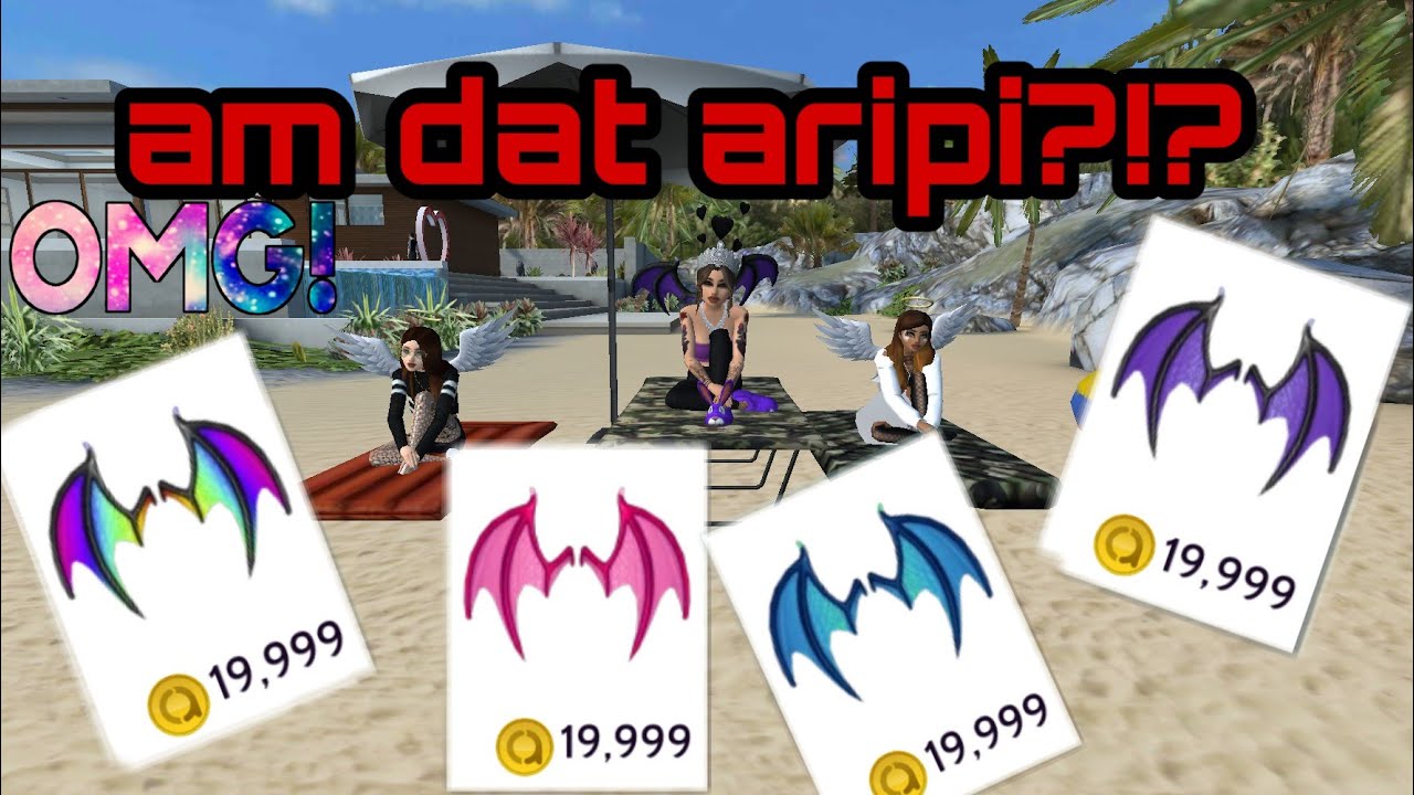Dau aripi la persoanele importante pentru mine // Avakin Life în română
