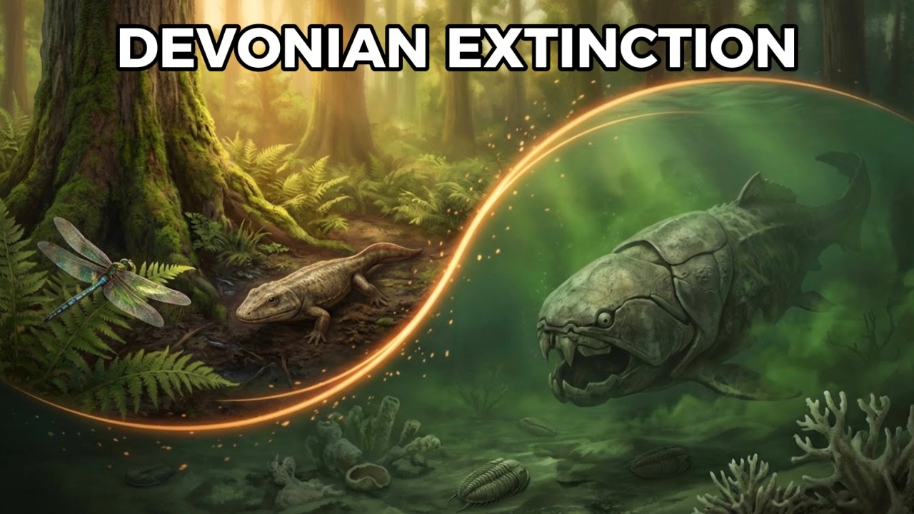 How Trees Murdered the Ocean: The Devonian Extinction Nobody Talks About | Documentary For Sleep