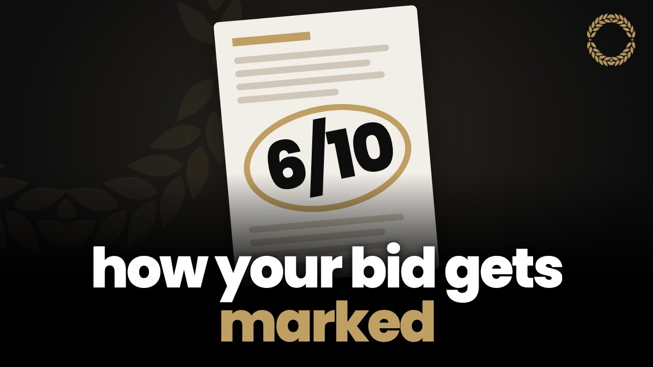 How Tenders Are Actually Scored | From Someone Who Marked Them