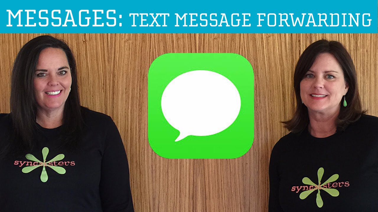 iPhone / iPad Messages App - Text Message Forwarding