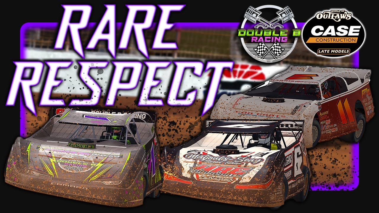 CAME DOWN TO ONE TURN - iRacing Dirt Super Late Model at Charlotte Motor Speedway [Double B Racing]