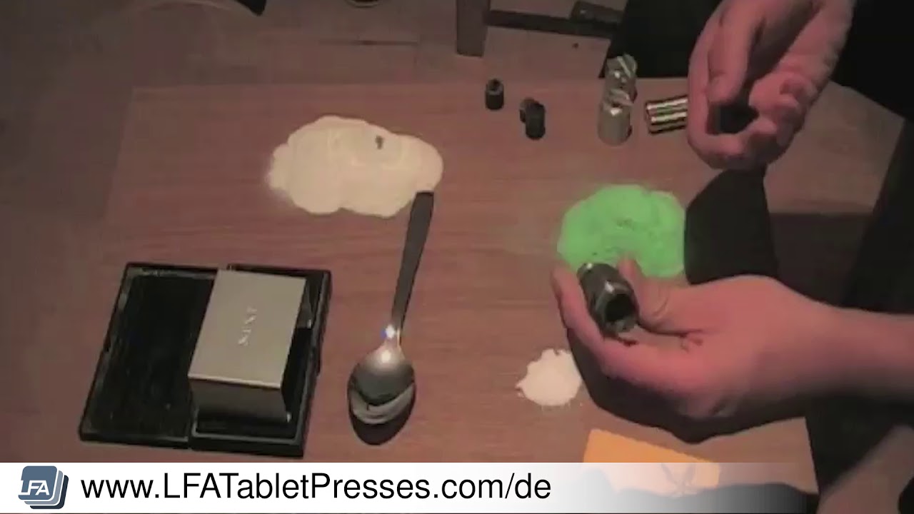 Anleitung Handtablettenpresse