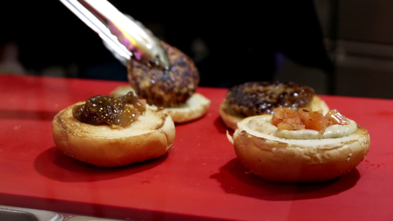 Hot hot burger