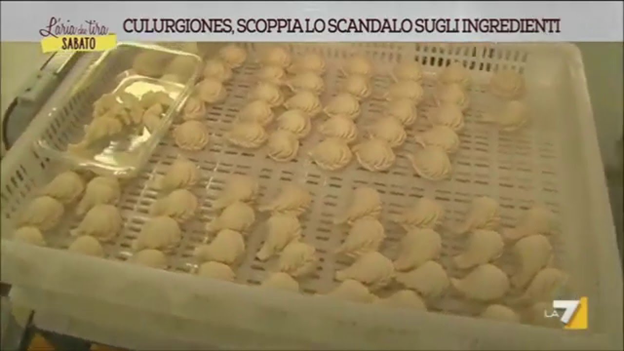 La7 · L’Aria Che Tira - Culurgiones d'Ogliastra, scoppia il caso sugli ingredienti
