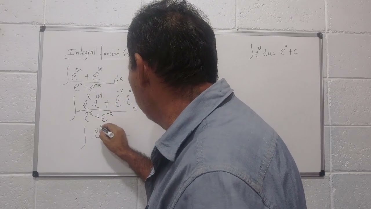 Integral de una Funcion Exponencial # 2