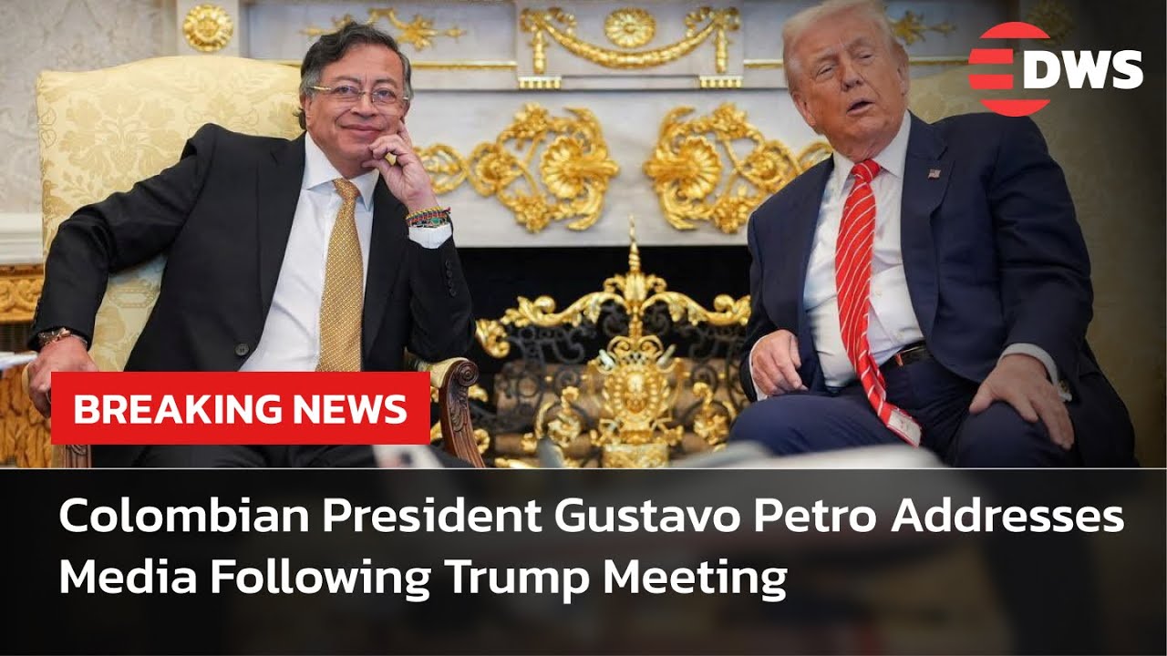 FULL PRESSER: Colombian President Gustavo Petro Speaks After White House Meeting with Trump | AC15