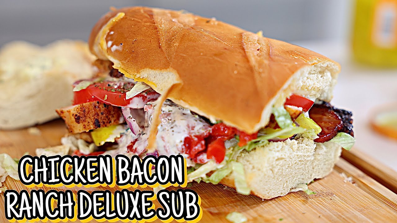 Better than Jimmy Johns Chicken Bacon Ranch Sub!
