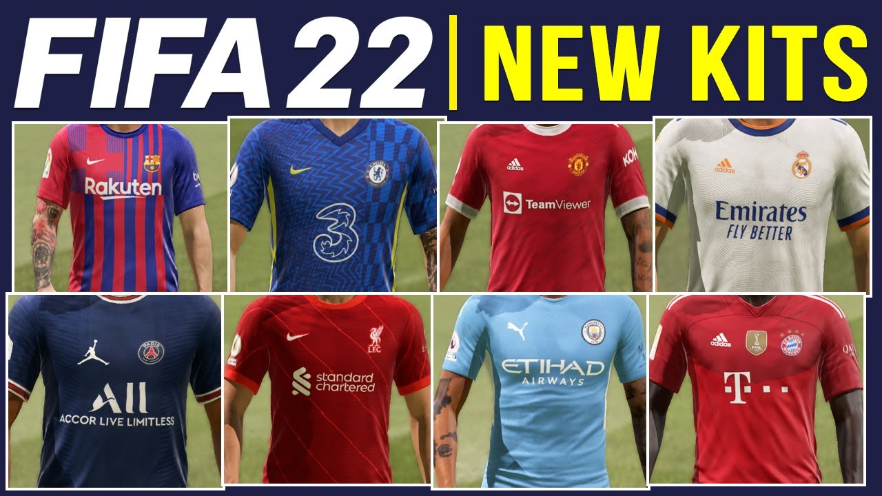 FIFA 22 NEWS | TOP NEW CONFIRMED & LEAKED KITS 2021/22 😱🔥!