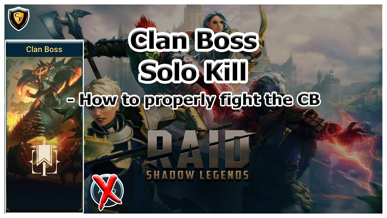 RAID Shadow Legends - Clan Boss Solo Kill / Walkthrough