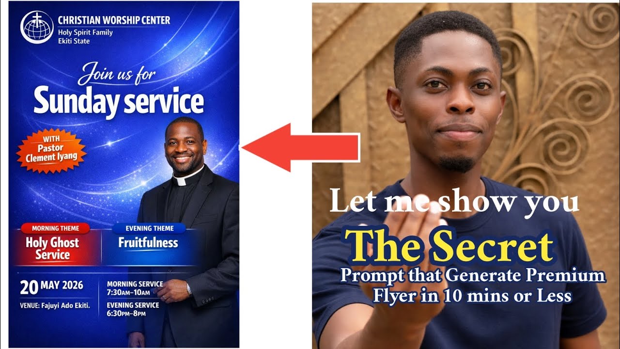 The secret prompt that can generate Printable Premium Flyer 