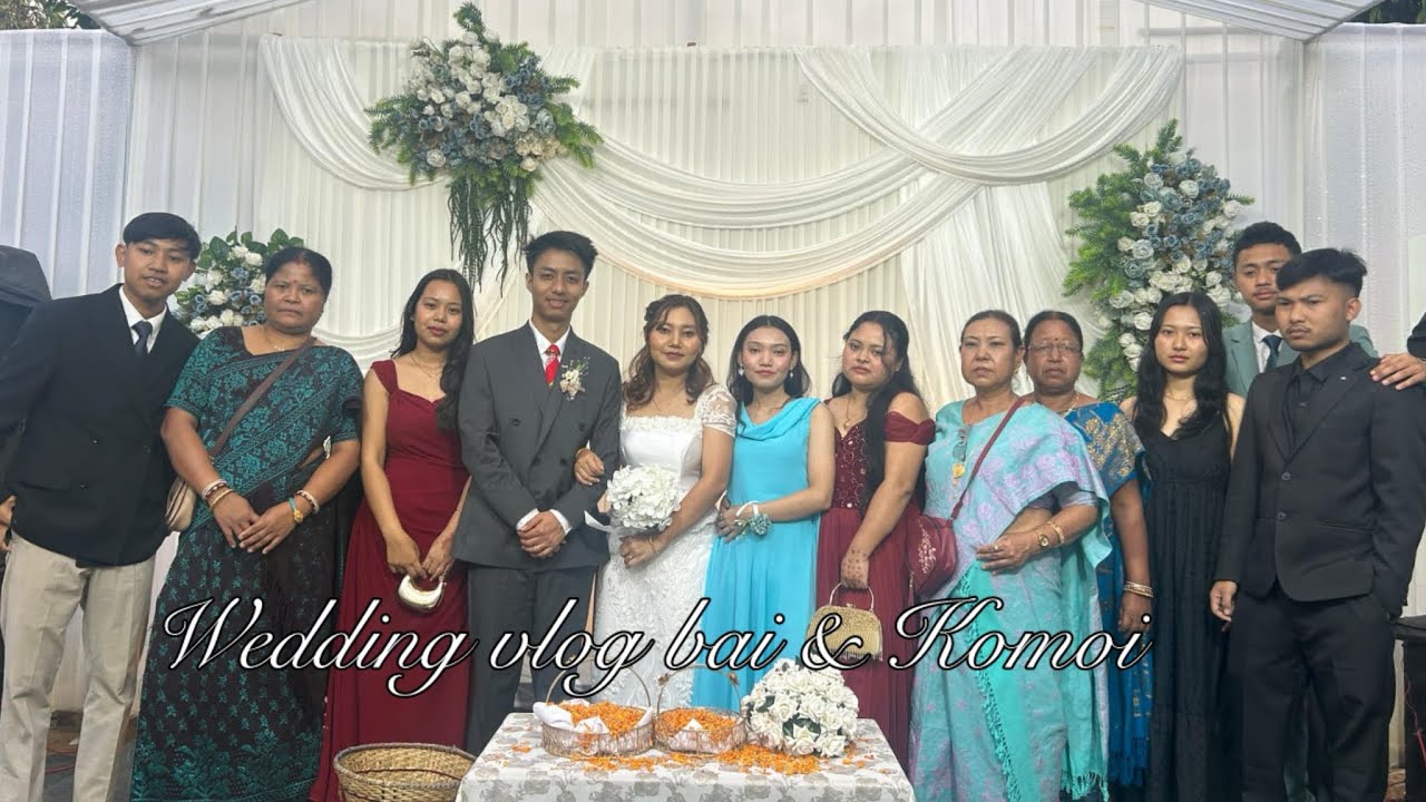 Wedding mini vlog …. Bai & Komoi 🤗