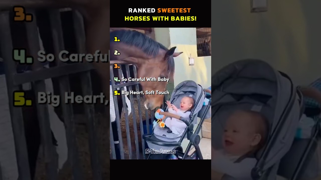 Sweetest Horses Meeting Babies (Ranked!) 🏆🐎👶