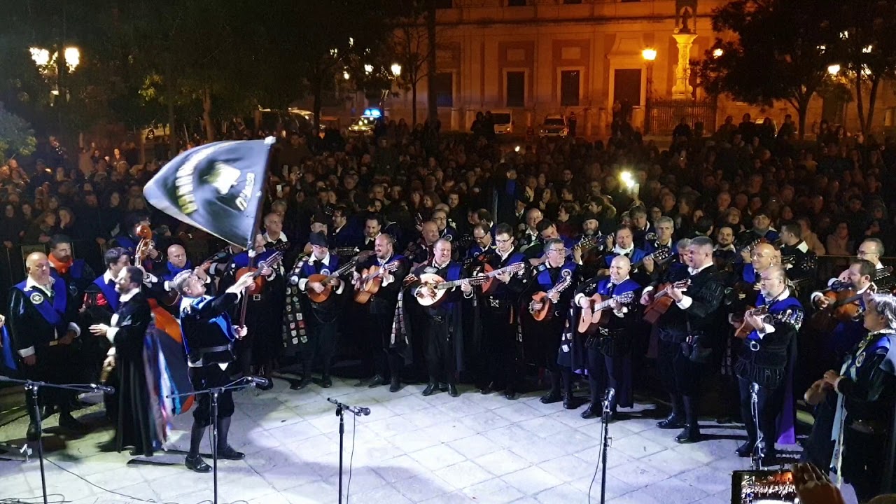Julio Romero de Torres, cantado por la Tuna del CMU San Juan Bosco de Sevilla, año 2018